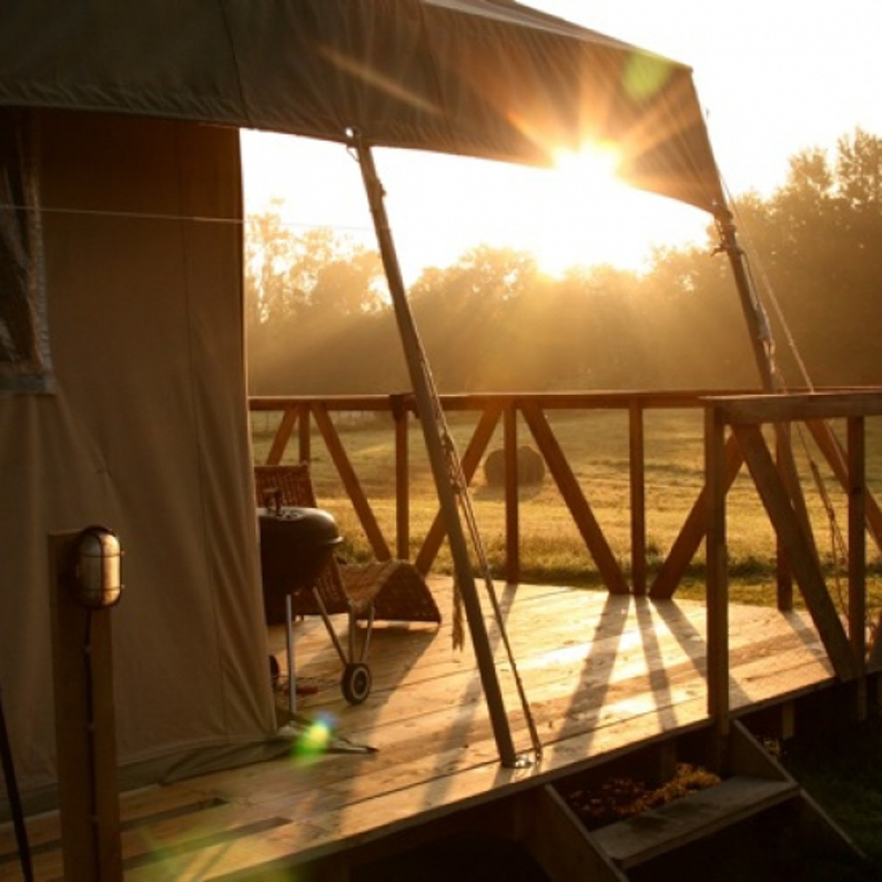 Luxe kamperen in Auvergne