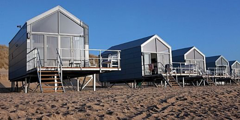 Strandhuis aan zee