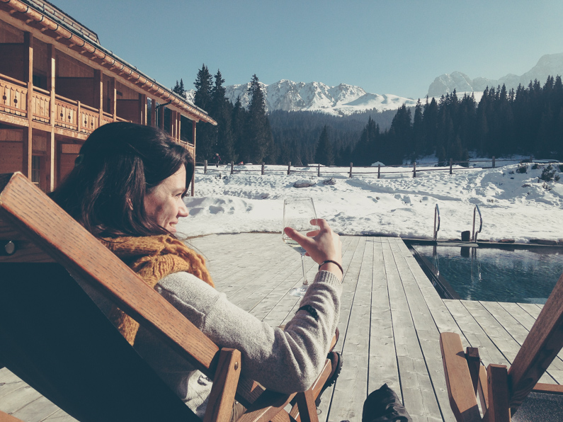 Sneeuwpret in Zuid-Tirol