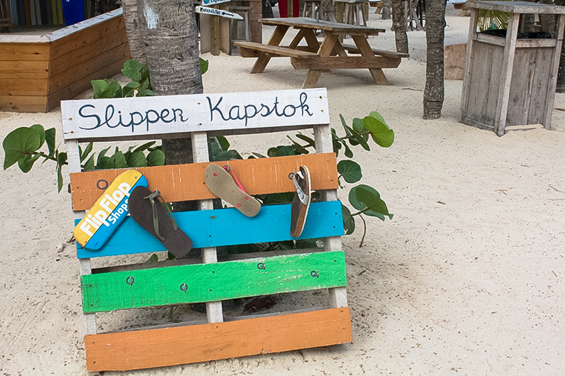 Voetjes in het zand hotel Curaçao