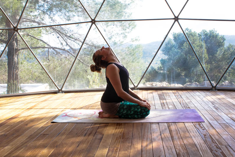 yoga oefening chakra's 