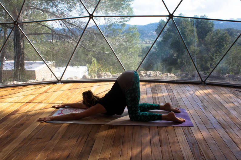 yoga oefening chakra's nr 4