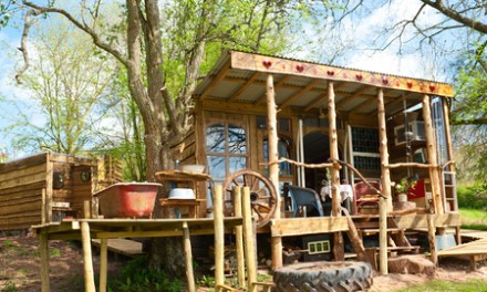 Boho huisje op het Engelse platteland