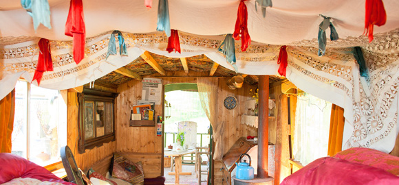 woonwagen bohemian hippie engeland
