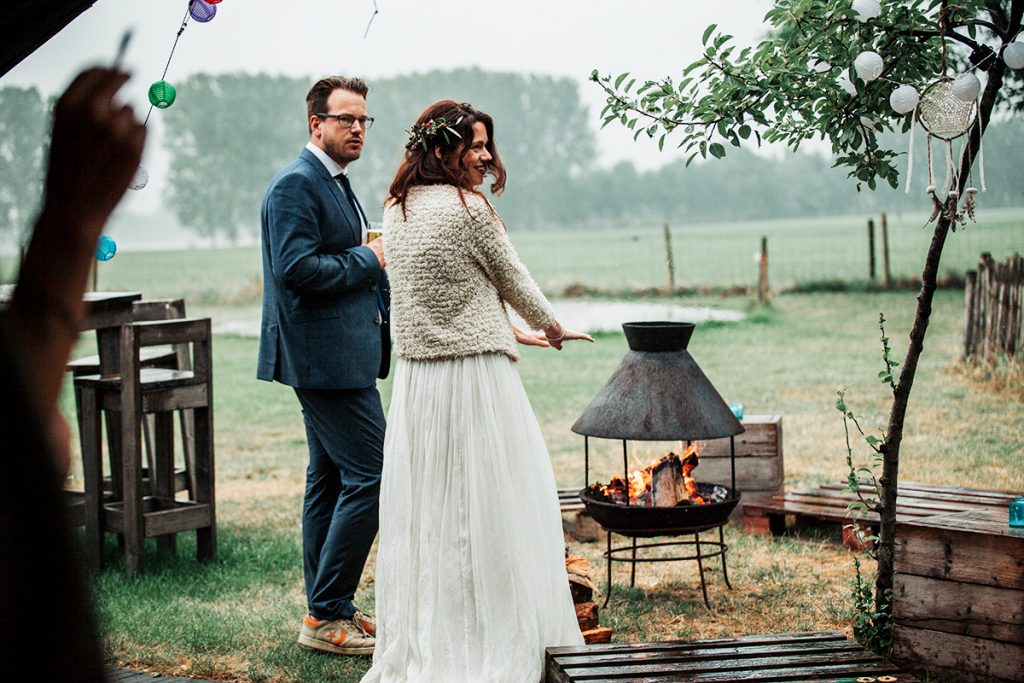 buiten trouwen koud