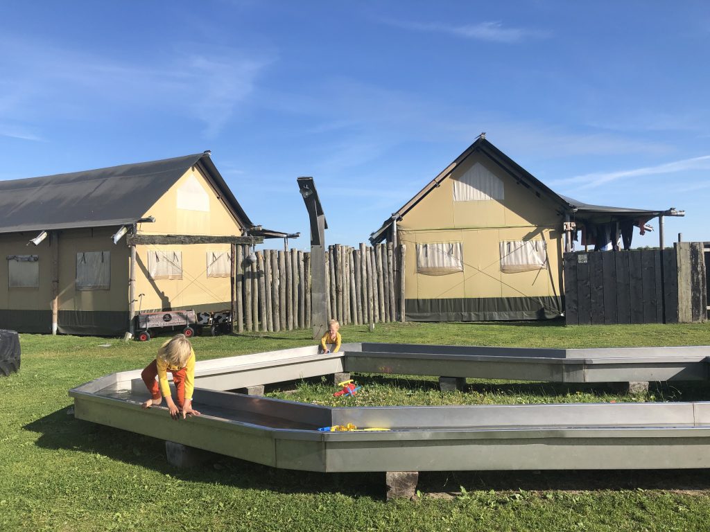 glamping aan zee