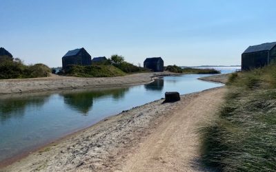 Eco huisje op het Zeeuwse strand